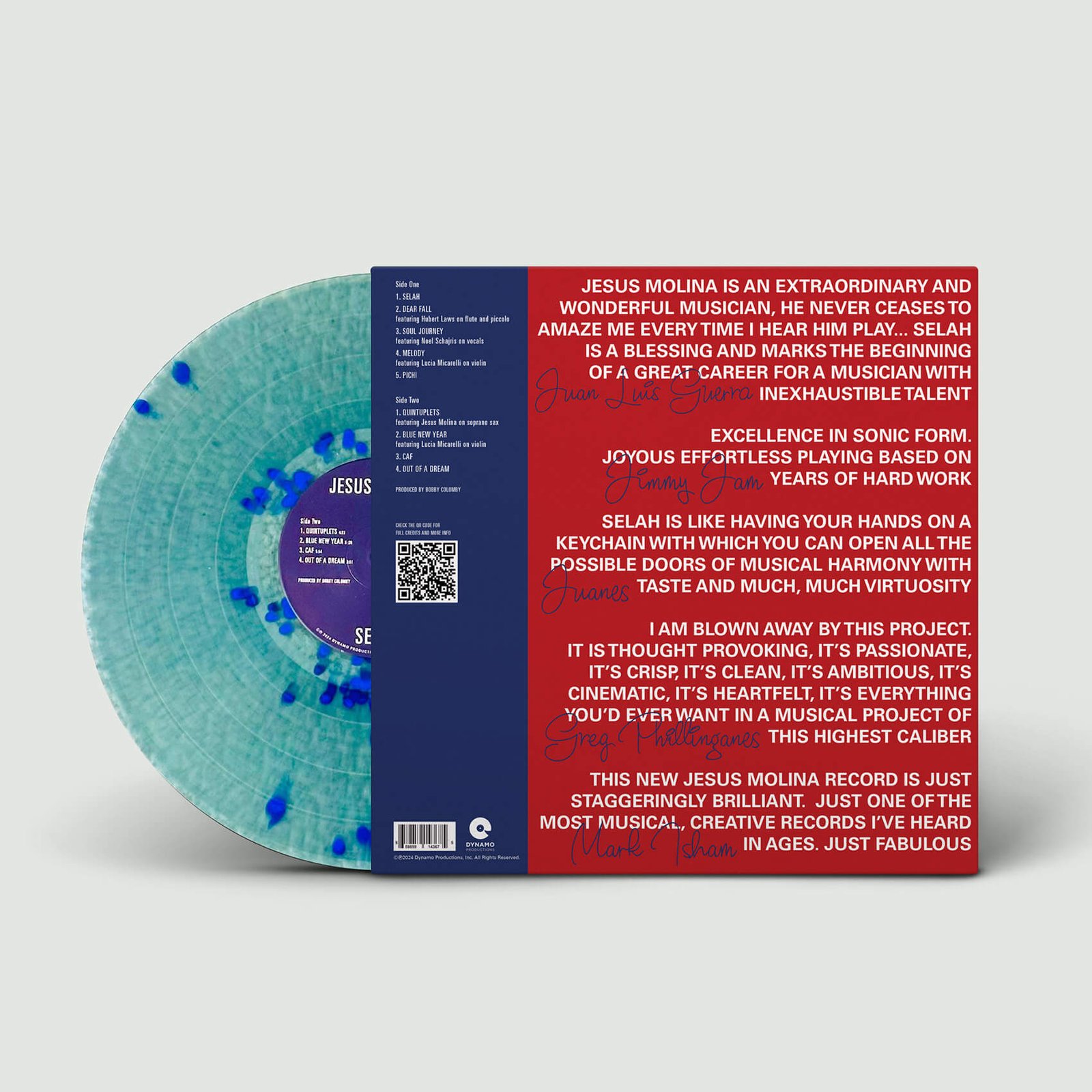 "Selah" Vinyl Special Edition 2 Jesus Molina - Selah Special Edition vinyl exclusively at Dynamo Productions